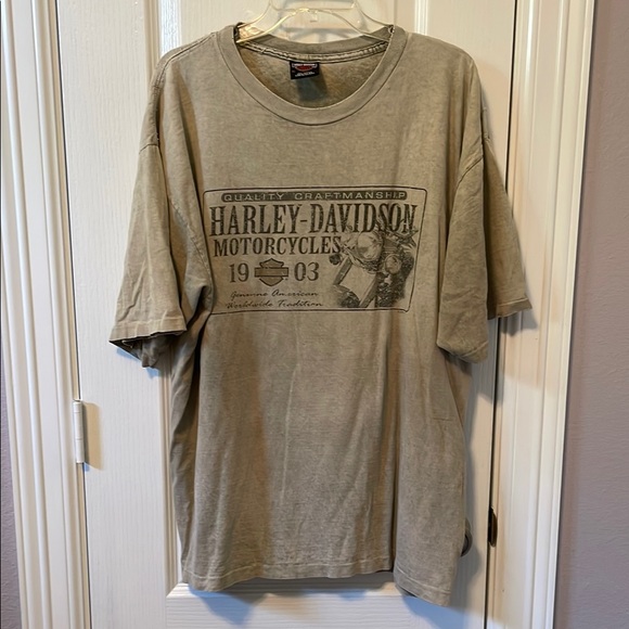 Harley-Davidson Other - Harley-Davidson Gray Short Sleeve Tee Casual